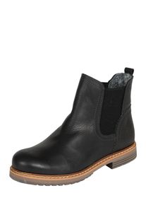 Bullboxer, Damen Leder-Stiefelette 'Chelsea', Schwarz