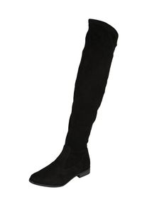 Tamaris, Damen Overknee mit Blockabsatz, Schwarz