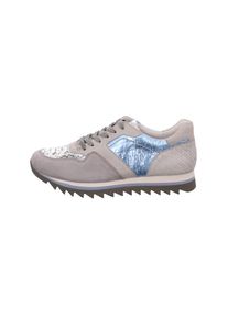 Gabor, Damen Schn&uuml;rschuhe, Hellblau / Grau / Greige