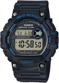 Casio, Herren Chronograph 'TRT-110H-2AVEF', Blau / Schwarz