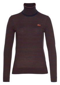 Lacoste, Damen Pullover, Nachtblau / Koralle