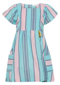 name it, Mädchen Kleid, Türkis / Altrosa