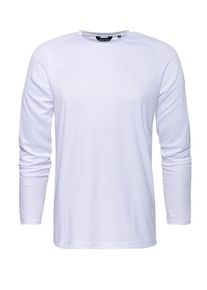 Code-Zero, Herren Longsleeve 'GUNNINGHAM', Wei&szlig;