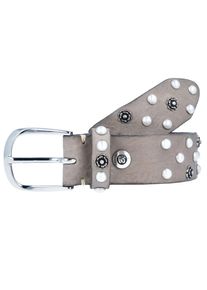 B.belt Handmade In Germany, Damen G&uuml;rtel, Taupe
