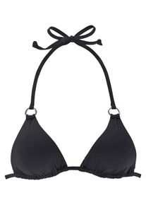 Lascana, Damen Triangel-Top, Schwarz