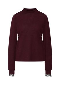 V&eacute;ro Moda VERO MODA, Damen Pullover 'PENNY', Weinrot / Schwarz