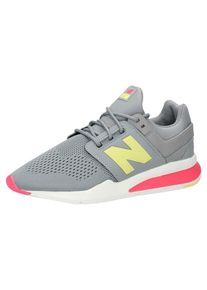 New Balance, Damen Sneaker, Limone / Grau / Neonpink / Wei&szlig;