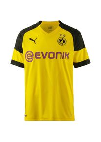 Puma, Herren Fußballtrikot 'Borussia Dortmund 18/19 Heim', Gelb / Schwarz