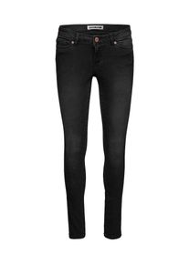 Noisy may, Damen Stretchige Skinny Jeans 'Eve', Schwarz