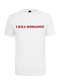 Mister Tee, Herren Tee 'Romance', Rot / Weiß