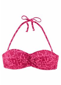 Venice Beach, Damen Bandeau-Top, Beere / Pink