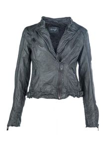 Maze, Damen Lederjacke 'Nastia', Taupe