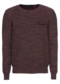 Tom Tailor, Herren Pullover, Weinrot
