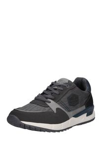 Dockers by Gerli, Herren Sneaker, Anthrazit / Hellgrau / Wei&szlig;