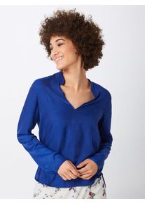 Q/S Designed By, Damen Bluse, Royalblau