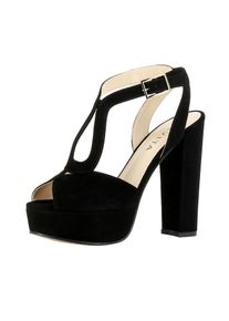 Evita, Damen Sandalette, Schwarz