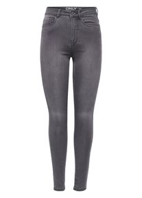 Only, Damen Skinny Fit Jeans, Grey Denim