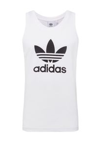 adidas originals, Herren Shirt 'TREFOIL TANK', Schwarz / Weiß