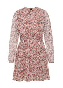 Y.A.S, Damen Kleid, Grün / Flieder / Altrosa / Rot