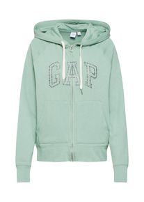 GAP, Damen Sweatjacke 'GAP STUD FZ HD', Hellgr&uuml;n