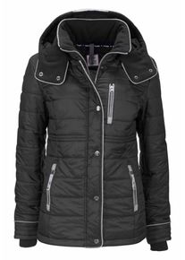 Kangaroos, Damen Kurzjacke, Grau / Schwarz