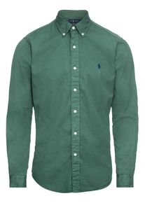 Polo Ralph Lauren, Herren Hemd 'SL 3BD PPC-LONG SLEEVE-SPORT SHIRT', Dunkelgr&uuml;n