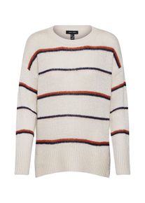 New Look, Damen Pullover '23.02 WW ELLIE STRIPE JUMPER P63', Rot / Weiß