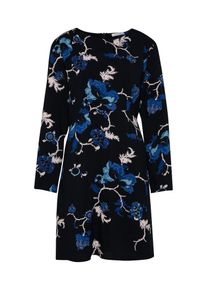 Pieces, Damen Kleid 'PCFAE', Blau / Schwarz / Weiß
