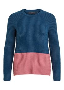 Object, Damen Pullover 'OBJNONSIA', Marine / Pink