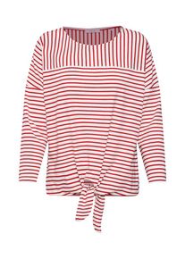 Opus, Damen Shirts 'Siplak', Rot / Weiß