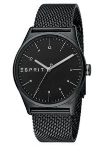 Esprit, Herren Uhr, Schwarz / Silber