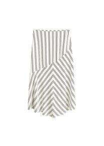 Mango, Damen Rock 'Peaton-H', Schwarz / Wei&szlig;