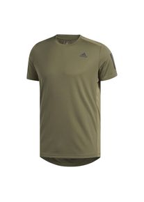 adidas Performance, Herren T-Shirt 'Own The Run', Dunkelgrau / Khaki