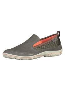 Ecco, Damen Slipper, Grau / Neonorange