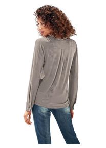Heine, Damen Blusenshirt, Taupe