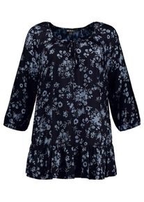Ulla Popken, Damen Tunika, Dunkelblau