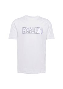 Hugo, Herren Shirt 'Dicagolino', Wei&szlig;