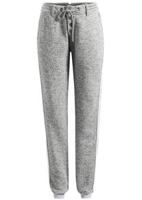 Khujo, Damen Hose 'HELINA', Grau / Weiß