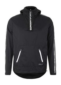 Superdry, Herren Sport-Jacke 'ACTIVE TRAINING OVERHEAD SHELL', Schwarz