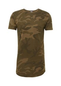Urban Classics, Herren Shirt, Braun / Dunkelbraun / Oliv