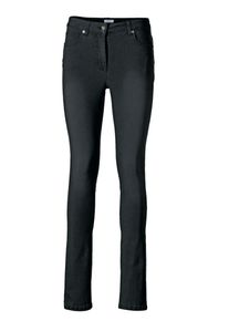 Heine, Damen Bodyform-Röhrenjeans, Dunkelgrau