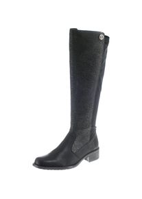 Rieker, Damen Stiefel, Dunkelgrau / Schwarz