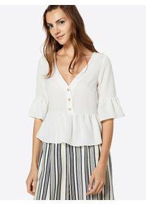 New Look, Damen Shirt, Wei&szlig;