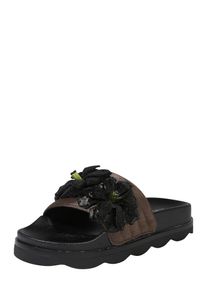 Sixty Seven Sixtyseven, Damen Pantolette 'Belle', Khaki / Schwarz