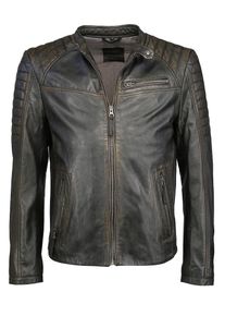 Mustang, Herren Lederjacke 'Denis', Dunkelbraun