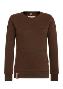 Naketano, Damen Sweatshirt 'Daisy', Ocker