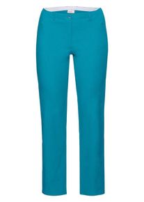 sheego Basic, Damen Anzughose, Petrol