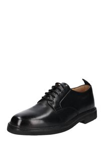 Hudson London, Herren Halbschuhe 'Sennen leather', Schwarz