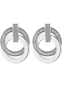 JETTE, Damen Ohrstecker 'Swing', Silber