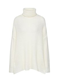 Vila, Damen Pullover 'VIOLASA ROLL NECK KNIT TOP', Wei&szlig;